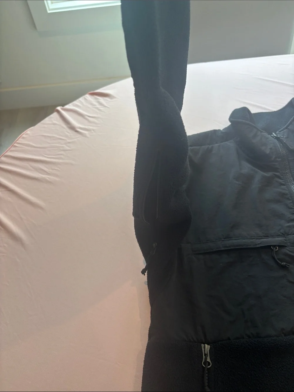 The North Face front zipper